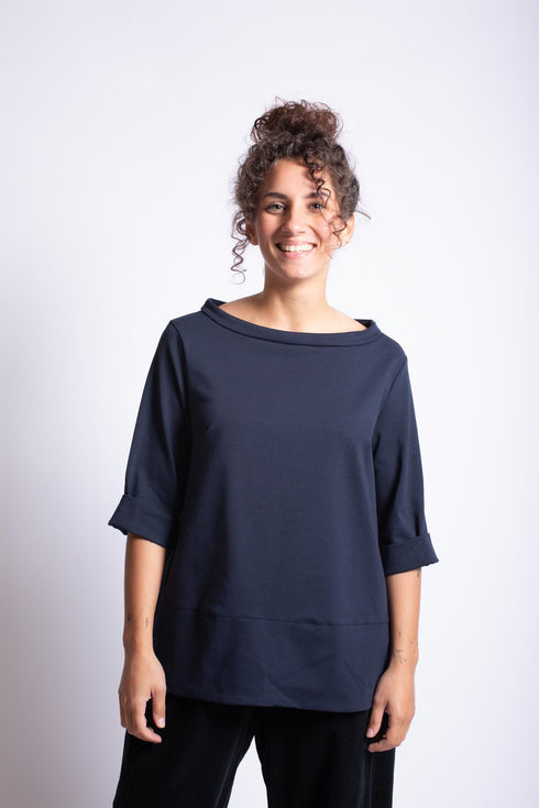Elegante top in jersey Britt